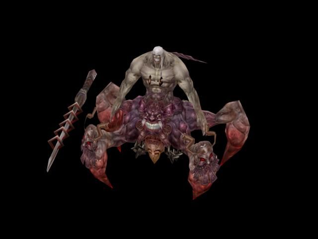 极品 四脚怪拿刀boss