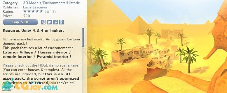 Egyptian Cartoon Pack Interior Exterior v1.0.jpg