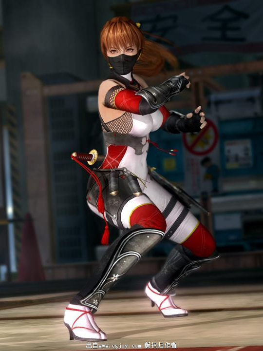 30个doa女性角色模型obj格式分享希望对大家有用处