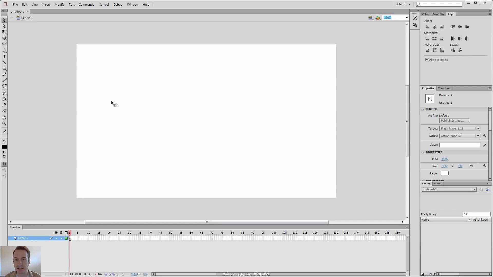 01 2D Animation Tutorial - Setting Up Flash.mp4_20160206_185610.504.jpg