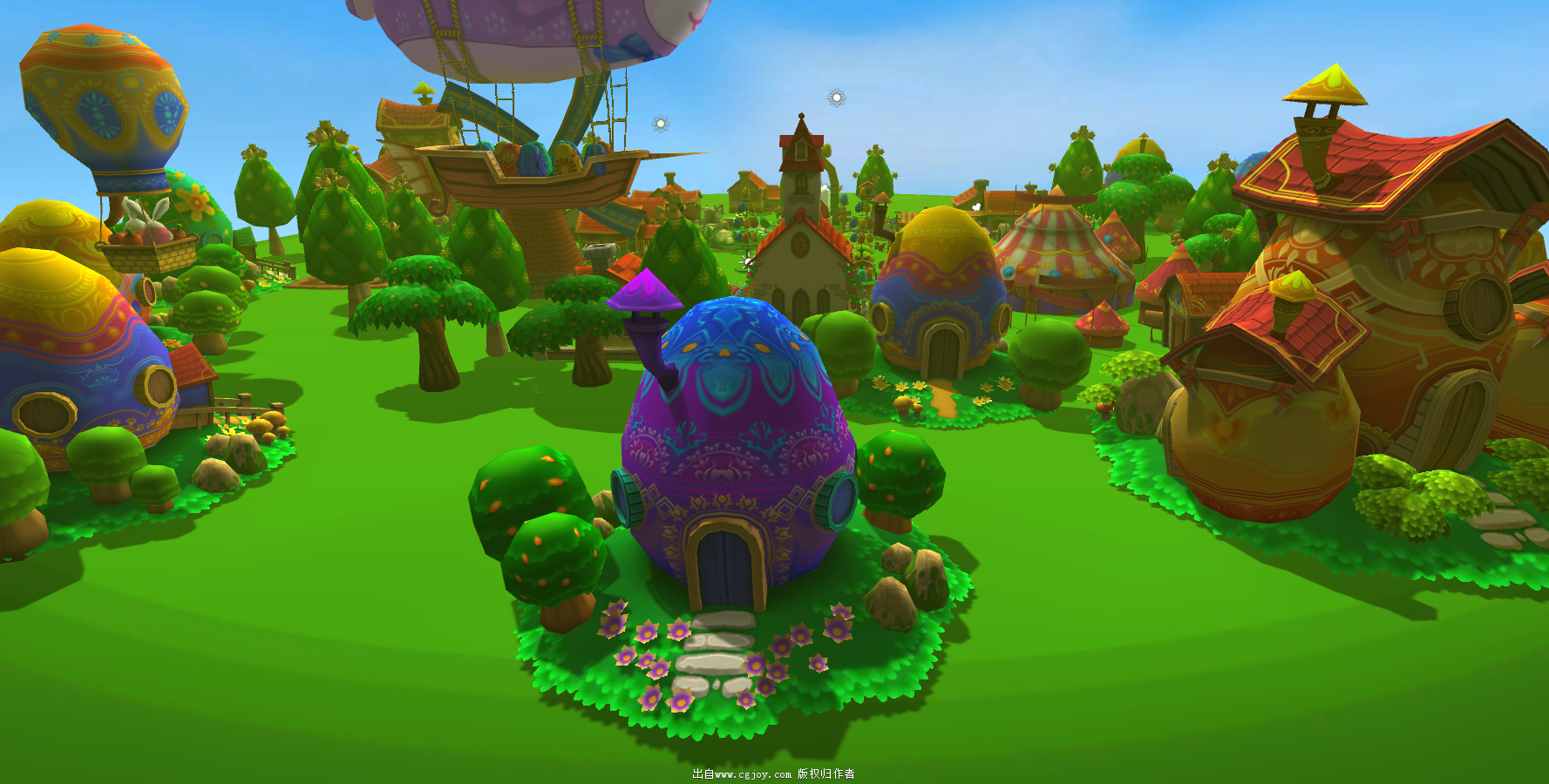 UnityԴϵ֮ͨͽCartoonEasterVillage2 .png