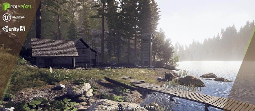 Lake Side Cabin