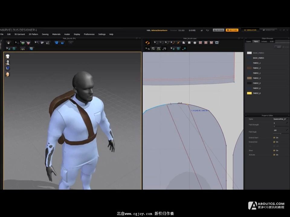 Making Male Cloth with Zbrush   Marvelous Designer (Time Lapse)(1).mp4_20170223_.jpg