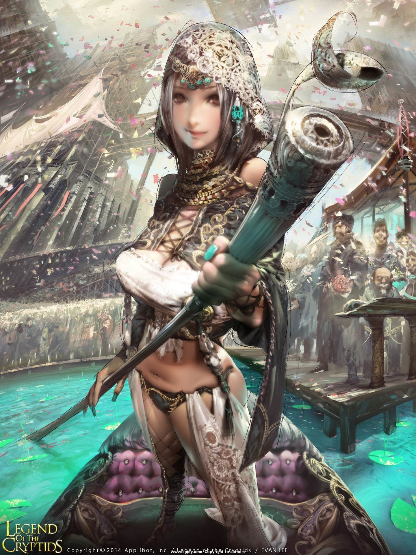 中国台北画师evanlee精品插画近作欣赏