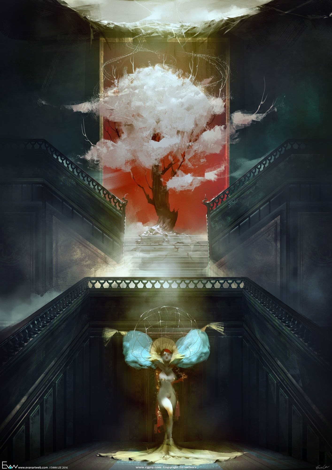 中国台北画师evanlee精品插画近作欣赏