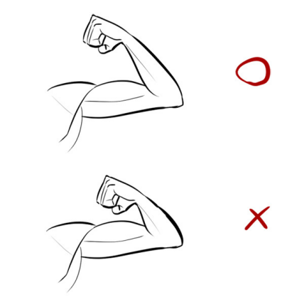 教你如何画手臂结构与比例的画法!