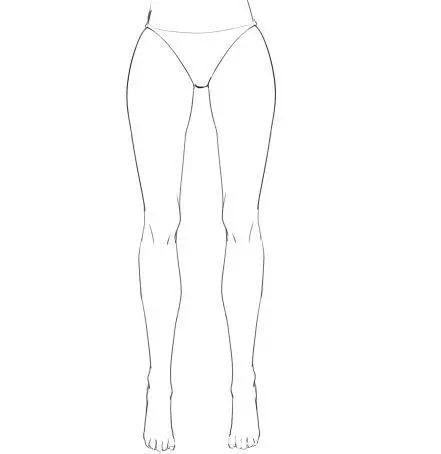 【精华】怎么画动漫人物的腿?动漫女生腿的详细画法!