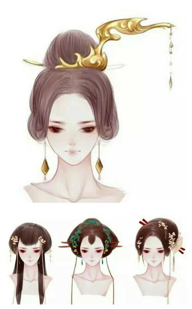 中国风才是最好看的不接受反驳几十种古风女性发型参考不要错过