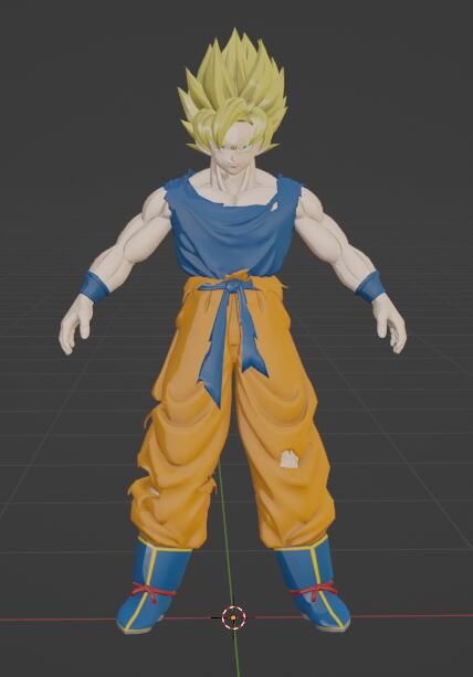 Dragon Ball Z Kakarot - Son Goku (SSJ1) (Suit 01).jpg