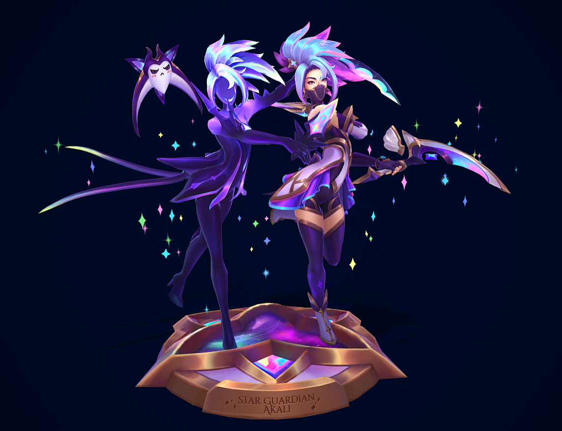 Star Guardian Akali by Tereza Rozumkova.png