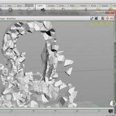 HoudiniٸƵ̳̣Digital-Tutors Controlling Your Fractures in Houdini