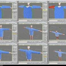 3ds Max Cloth Tutorial 04(b) ϲü(ȫʮļ)