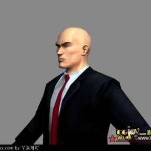 hitman max ,3ds ,obj ,fbx