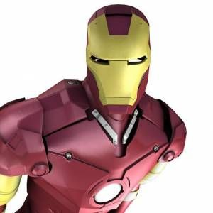 ģ 3D Iron Man for Maya