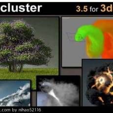 Pyrocluster 3.5 for 3ds Max 2009 32(Ч)