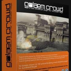 MayaȺģȾV2.5.0.1棬Golaem Crowd v2.5.0.1 For Maya 2012-2014 Win64