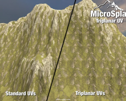 UnityUV MicroSplat Triplanar UVs