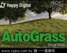 AutoGrass v1.0.3 for V-Ray Adv 2.X on 3dsMax 2012 32bit(Զֲ)İ