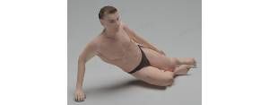 male nude model 3d models