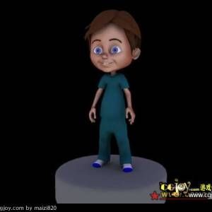 3d toon model