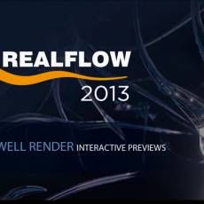 RealFlow 2013  - Maxwell Render PreviewsȾԤӢĻ