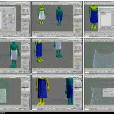 3ds Max Cloth Tutorial 08(b)ȹʵ(ȫʮļ)