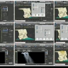 KrakatoaFumeFX PFLOW ٲ ̳