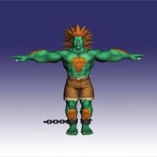 ͷ ְ Street Fighter IV BLANKA 