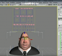 角色面部表情绑定教程，控制器架设教程，附带配套模型，脚本