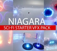 虚幻/UE4/Niagara粒子/Niagara Sci-Fi Starter VFX Pack
