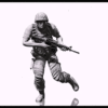 iClone7资产动画预设-步枪士兵站立 巡逻 警戒 攻击 俯卧攻击等动画视频参考