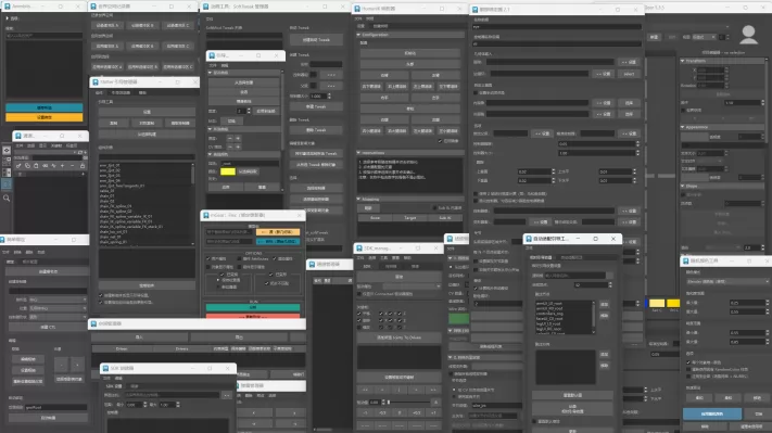 [����]mgear5.3.5Maya��Դ�󶨲��