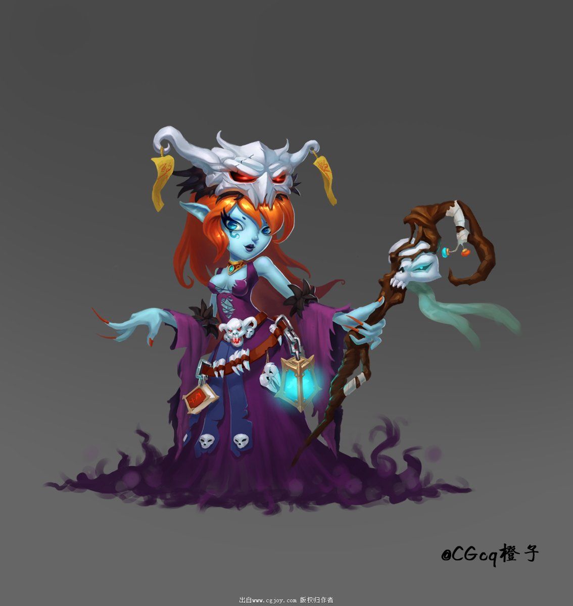 2d游戏角色原画设计