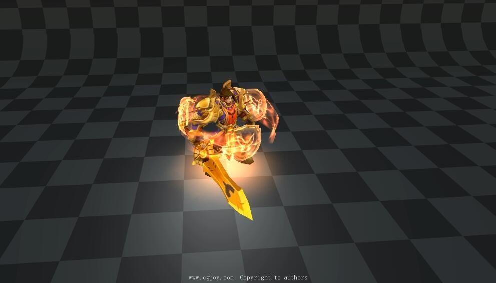 德玛的升级版护盾-游戏特效-cg作品网 - cgjoy